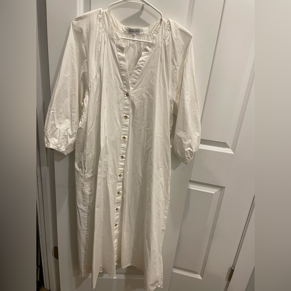 Emory Park Cream Midi Dress